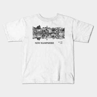 New Hampshire - USA Kids T-Shirt